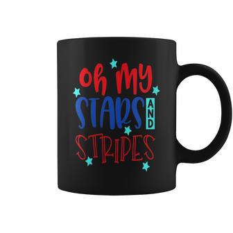 Oh My Stars And Stripes Patriotic Meme Graphic Coffee Mug - Monsterry AU