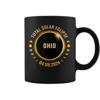 Ohio 2024 Total Solar Eclipse Coffee Mug - Seseable