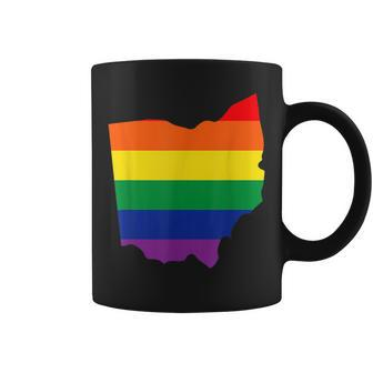 Ohio Gay Pride Lgbt State Oh Flag Coffee Mug - Monsterry DE