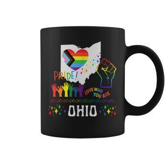 Ohio Gay Pride Rainbow Equality Lgbtq Lgbt Ohio Coffee Mug - Monsterry