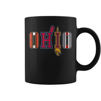 Ohio Sports Fans Cleveland And Columbus Vintage Coffee Mug | Crazezy AU