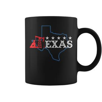 Oil Rig Worker T Oilfield Texas Workers Texan Coffee Mug - Monsterry AU