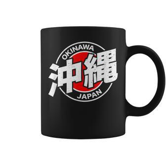 Okinawa Japan Kanji Character Coffee Mug - Monsterry CA