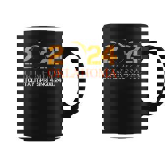 Oklahoma Solar Eclipse 2024 Party Total Usa Map Totality Coffee Mug - Thegiftio