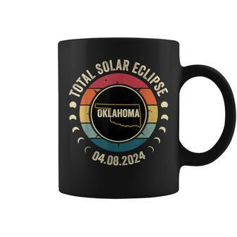 Oklahoma Total Solar Eclipse 2024 American Totality April 8 Coffee Mug - Monsterry AU