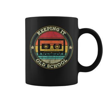 Old School Hip Hop 80S 90S Mixtape Cassette Tape Graphic Coffee Mug - Thegiftio UK
