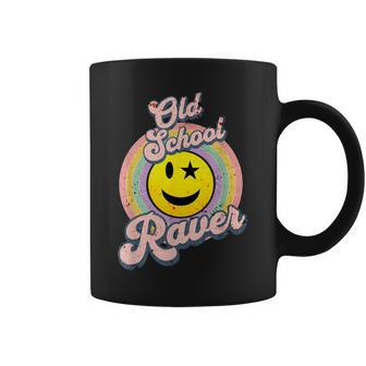 Old School Raver Disco Club Lover Techno Electronic Dance Coffee Mug - Thegiftio UK
