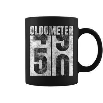 Oldometer 49-50 Yrs Old Man Woman Bday Graphic 50Th Birthday Coffee Mug - Monsterry CA
