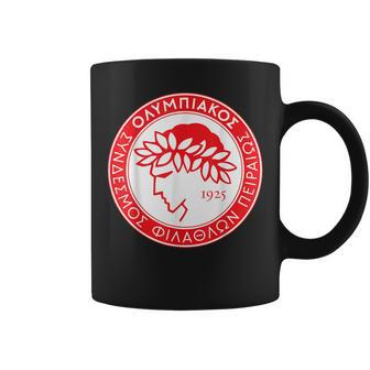 Olympiacos Club Supporter Fan Greece Greek Coffee Mug - Monsterry AU