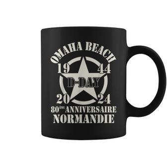 Omaha Beach 1944 D-Day 2024 80 Cumpleaños Normandía Us Taza de café - Regaloses