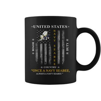 Once A Navy Seabee Always A Navy Seabee Coffee Mug - Monsterry AU