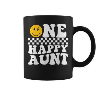 One Happy Dude 1St Birthday One Cool Aunt Family Matching Coffee Mug - Thegiftio UK