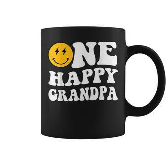 One Happy Dude 1St Birthday One Cool Grandpa Family Matching Coffee Mug - Seseable
