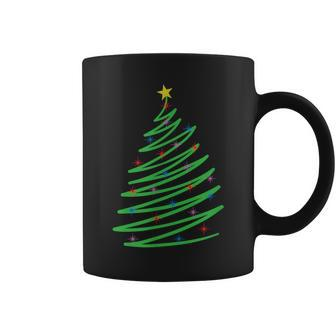 One Line Christmas Xmas Coffee Mug - Seseable