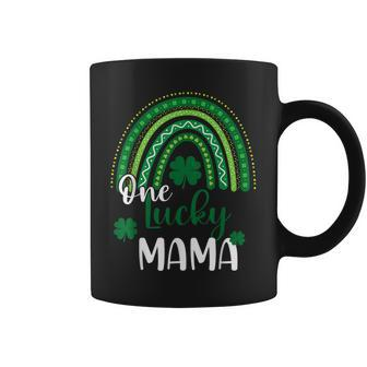 One Lucky Mama Leopard Print Rainbow St Patrick’S Day Coffee Mug - Monsterry UK