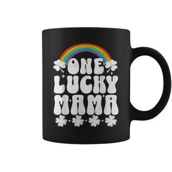 One Lucky Mama St Patrick's Day Lucky Mom Mother Coffee Mug | Mazezy