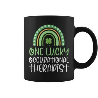 One Lucky Occupational Therapist St Patrick's Day Therapy Ot Coffee Mug - Seseable