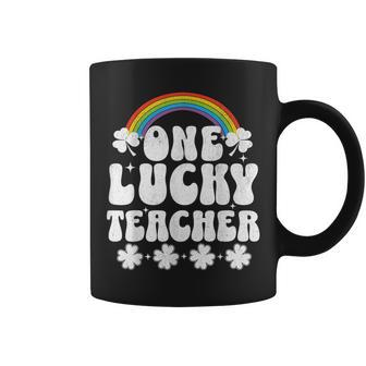 One Lucky Teacher St Patrick's Day Teacher Coffee Mug - Seseable
