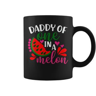 One In A Melon Daddy Birthday Matching Family Coffee Mug - Seseable