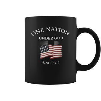 One Nation Under God Since 1776 Since 1776 Veteran Coffee Mug - Monsterry AU