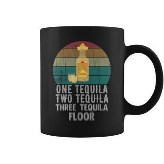 One Tequila Two Tequila Three Tequila Floor Coffee Mug | Crazezy