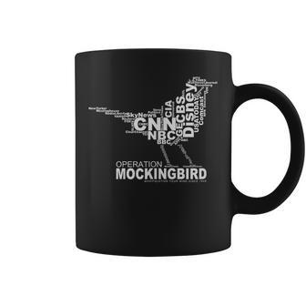 Operation Mockingbird Media Word Cloud Coffee Mug - Monsterry