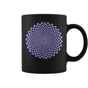 Optical Illusion Eye Trick Mesmerizing Coffee Mug - Monsterry UK