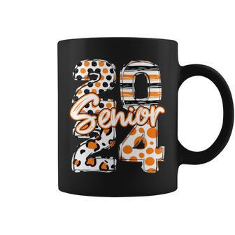 Orange And Black Senior 2024 Back To School 2024 Coffee Mug - Seseable