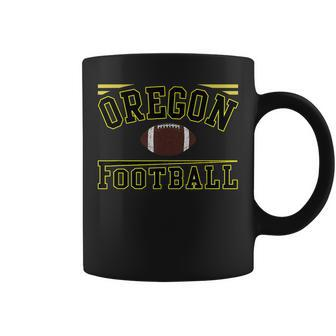 Oregon Football Fan Straight Outta Eugene Vintage Coffee Mug | Crazezy UK
