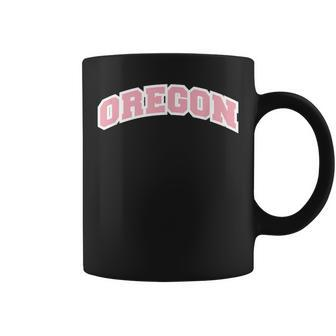 Oregon Sports Classic Varsity College Style Coffee Mug - Monsterry