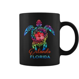 Orlando Florida 2024 Sea Turtle Beach Summer Vacation Trip Coffee Mug - Monsterry