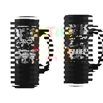 Orthodontist Dentistry Ortho Squad Christmas Holiday Pajama Coffee Mug | Mazezy