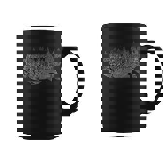 Outdoor Forest Fish Fishermen Angler Carp Fishing Coffee Mug - Thegiftio UK