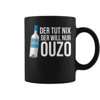 Ouzo Griechenland Geschenk In Griechisch Saufen Crete Tassen - Seseable