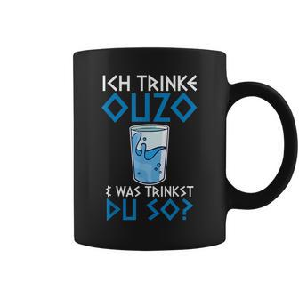 Ouzo Trinker Tassen - Lustiges Griechenland Motiv für Griechen - Seseable