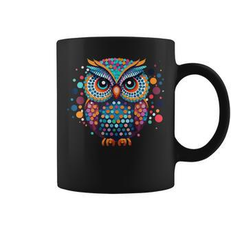 Owl Happy International Dot Day 2024 Polka Dot Kid Coffee Mug | Mazezy
