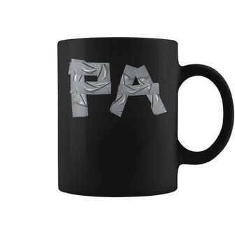Pa Pops Fathers Day 2024 Dad Tape Style Coffee Mug - Seseable