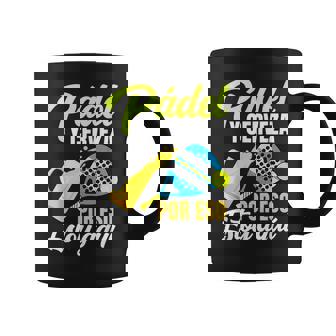 Pádel Divertido Pádel Y Cerveza Tenis Padelista Deportistas Taza de café - Regaloses