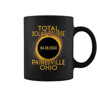 Painesville Ohio Total Solar Eclipse 2024 Coffee Mug - Monsterry UK