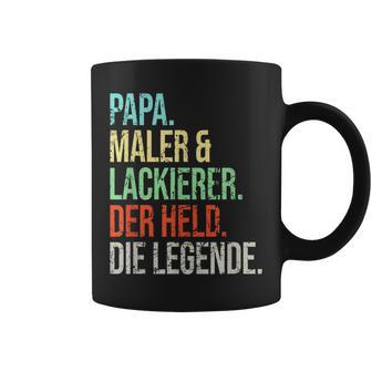 Painter And Painter Dad Legend Fatherintage Tassen - Geschenkecke