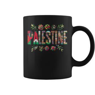 Palestine In Letters A Cultural Tapestry Coffee Mug - Monsterry