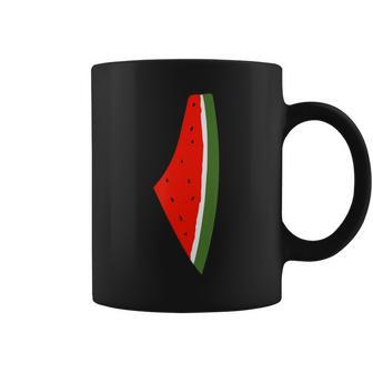 Palestine Watermelon Watermelon Palestine Map Coffee Mug | Mazezy DE