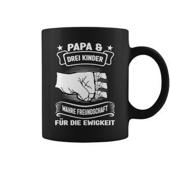 Papa & Drei Kinder Freundschaft Papa 3 Children's Tassen - Geschenkecke