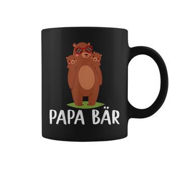 Papa Bär 2 Kinderateratertag Geschenk Herren Männer Tassen - Geschenkecke