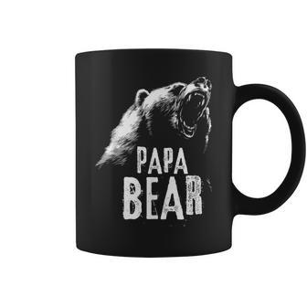 Papa Bear Best Dad Fathers Day Father Pop Coffee Mug - Monsterry