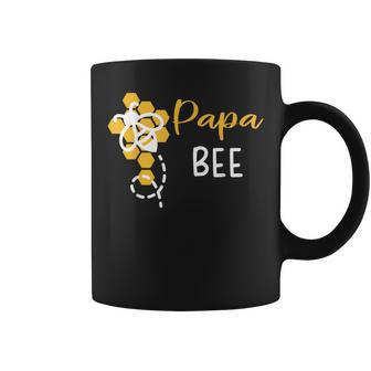 Papa Of The Bee 1St Birthday Outfit First Bee Day Family Coffee Mug - Thegiftio UK