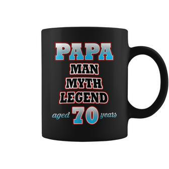 Papa Birthday Idea 70Th Birthday T Coffee Mug - Thegiftio UK