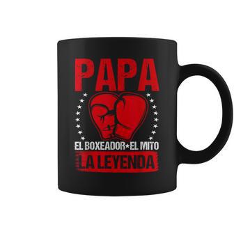 Papa Boxeador Mito Leyenda Deporte Boxeo Hombre Regalo Taza de café - Regaloses