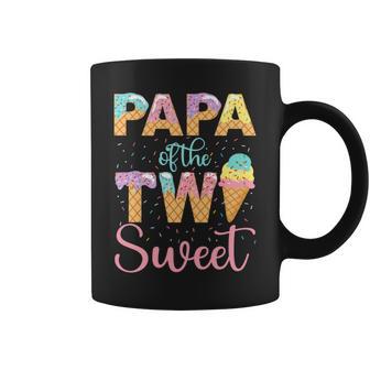 Papa Der Zwei Sweet Birthday Girl Eiscreme 2 Tassen - Geschenkecke