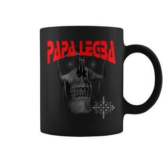 Papa Legba Lwa Papa Legba Voodoo Hoodo Loa Veve Coffee Mug - Monsterry AU